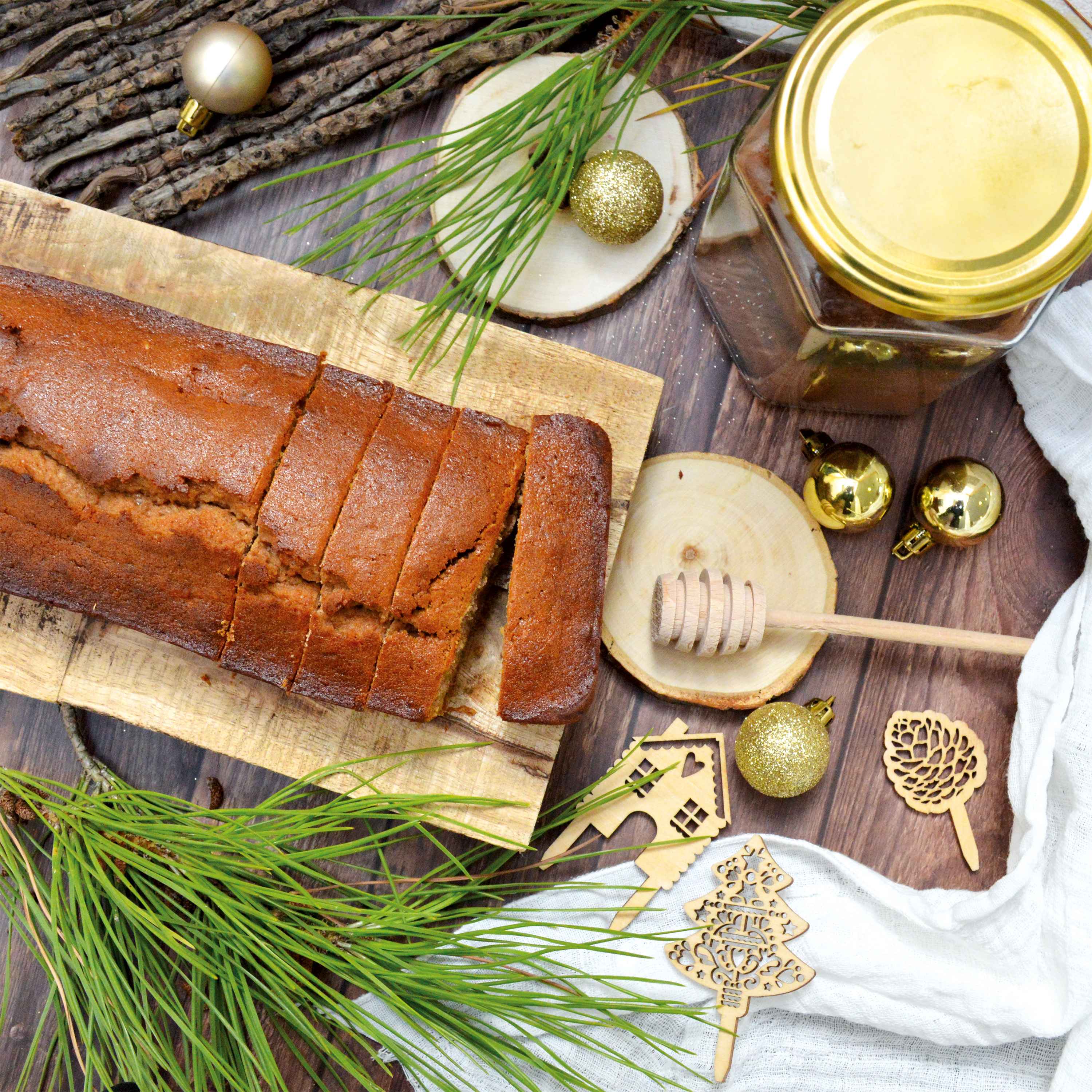 Pain d'épices maison facile et moelleux